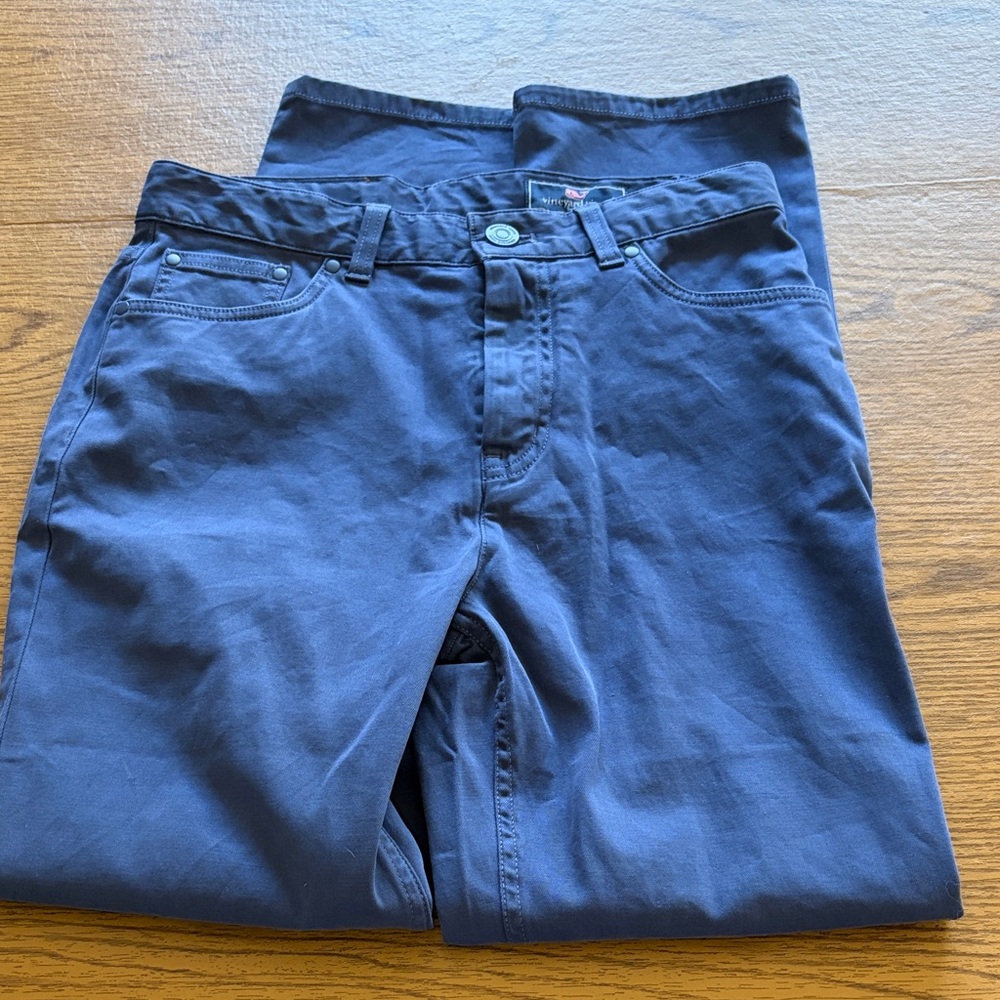 Vineyard Vines blue five pocket style pants